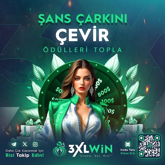 3XL Şans Çarkı Bonusu