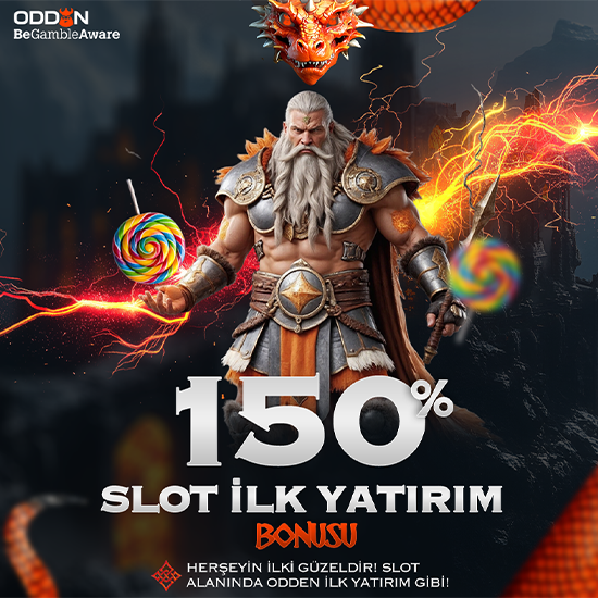 ODDEN - %150 SLOT İLK YATIRIM BONUSU