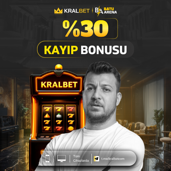 KRALBET %30 KAYIP BONUSU