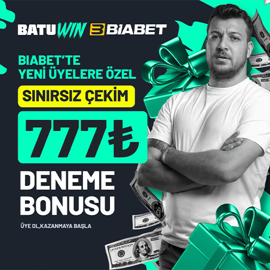 BİABET 777₺ DENEME BONUSU 